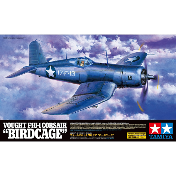 <font Color=blue>1/32 Vought F-4U-1 Corsair "BIRDCAGE" :TA60324