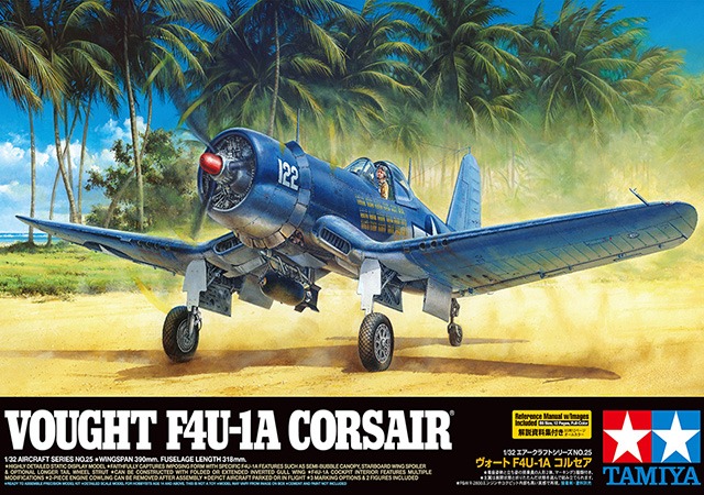<font Color=blue>1/32 Vought F-4U-1A Corsair  :TA60325