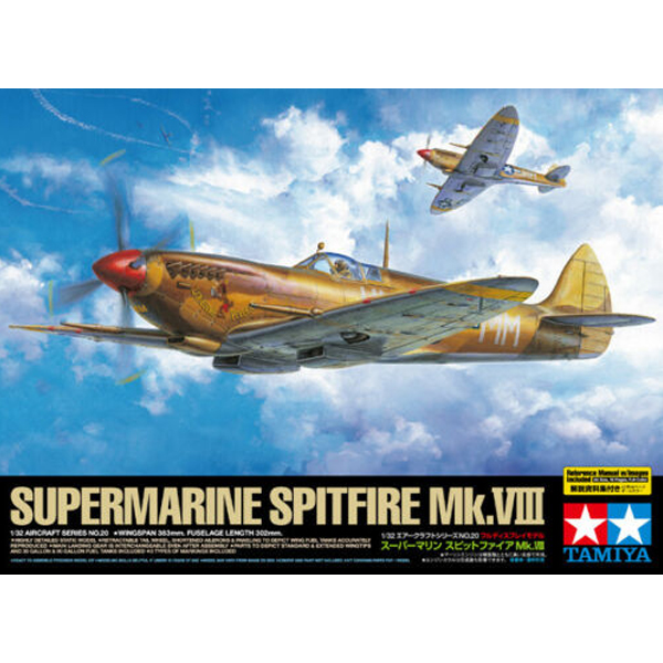 <font Color=blue>1/32 Supermarine Spitfire Mk. VIII :TA60320