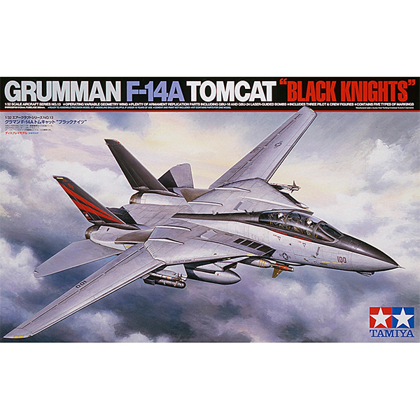 <font Color=blue>1/32 GRUMMAN F-14A TOMCAT BLACK KNIGHTS :TA60313
