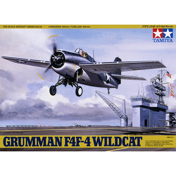 1/48 GRUMMAN F4F-4 WILDCAT :TA61034