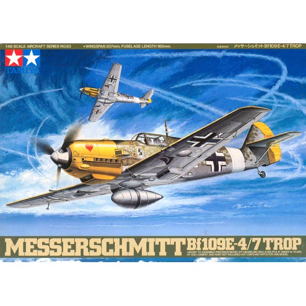 1/48 Messerschmitt Bf109-4/7 Trop :TA61063