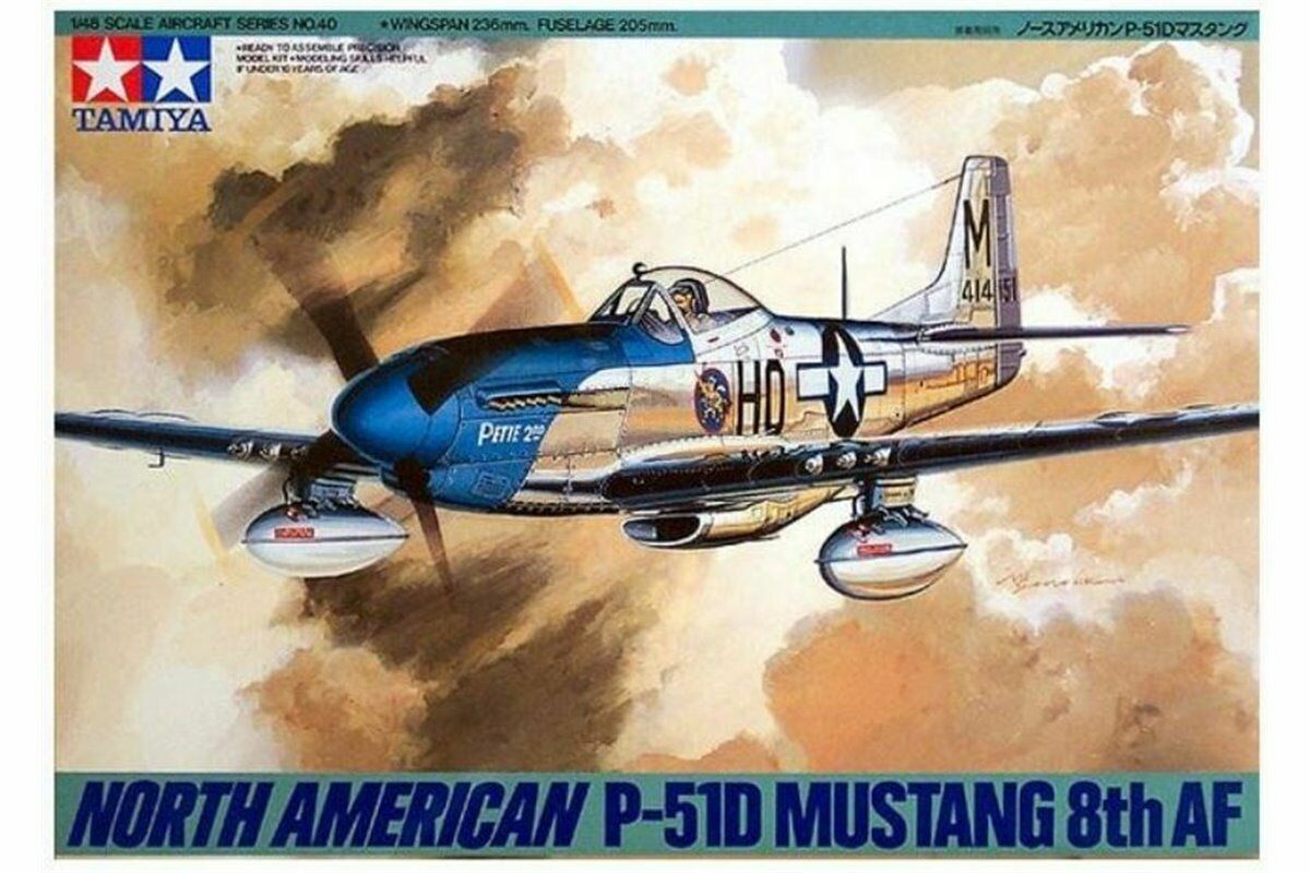 1/48 North American P-51D Mustang 8th AF :TA61040
