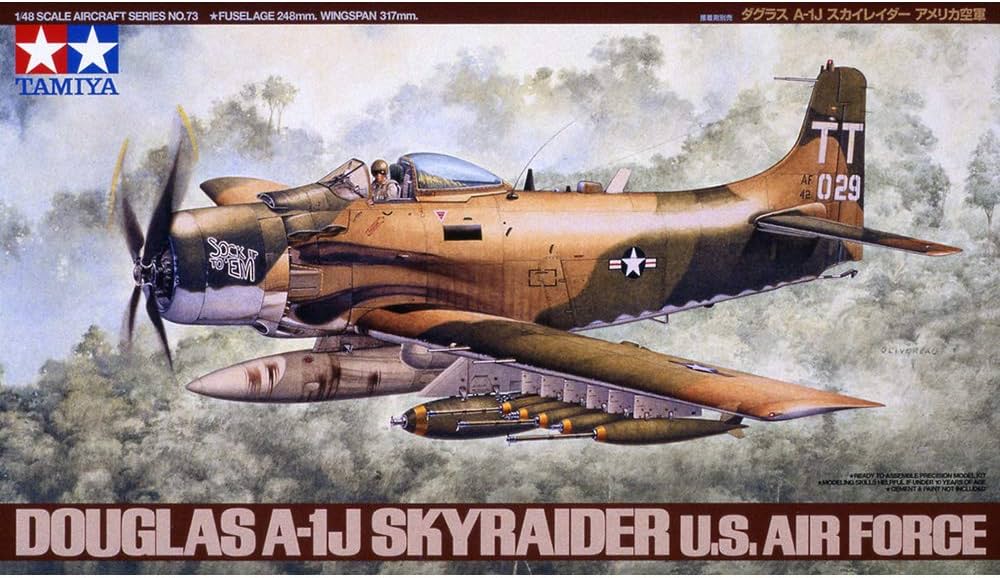 1/48 Douglas Skyraider A-1J U.S. Air Force :TA61073