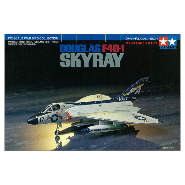 1/72 DOUGLAS F4D-1 SKYRAY 6M :TA60742