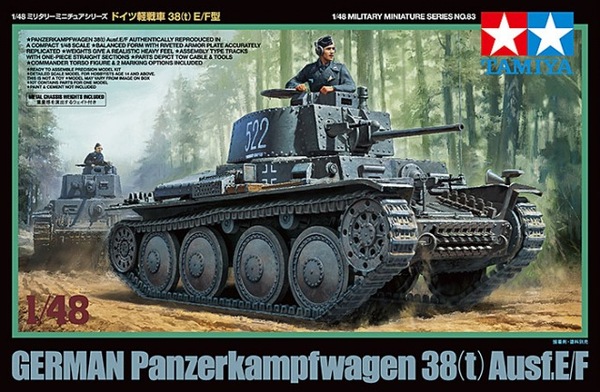 1/48 German Panzer 38t Ausf.E/F :TA32583