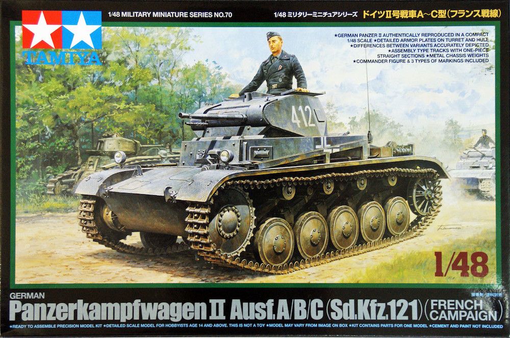 1/48 Panzer II Ausf.A/B/C French Campaign :TA32570
