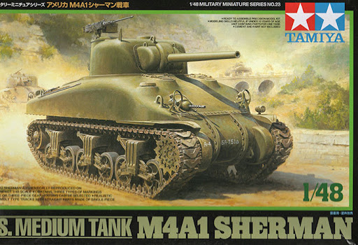 1/48 U.S.Medium Tank M4A1 Sherman :TA32523