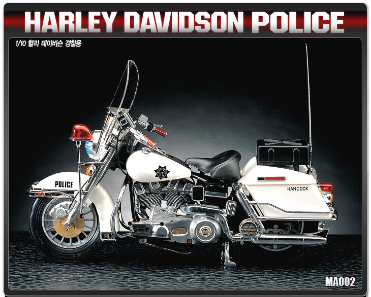 1/10 Classic Police Motorcycle