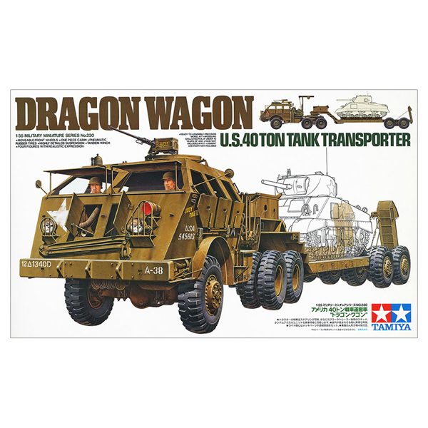 1/35 U.S. 40ton Tank Transporter Dragon Wagon :TA35230