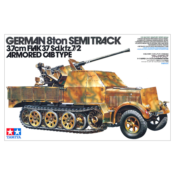 1/35 German 8ton Semi Track 3.7cm Flak37 :TA35144