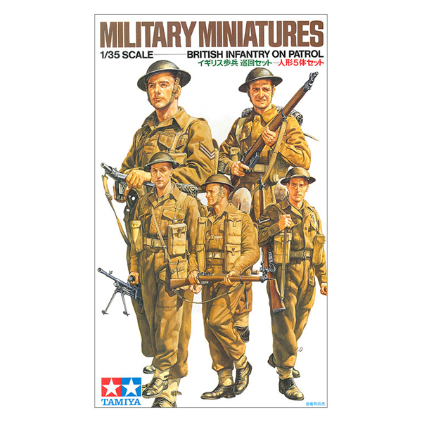1/35 WWII British Infantry On Patrol :TA35223