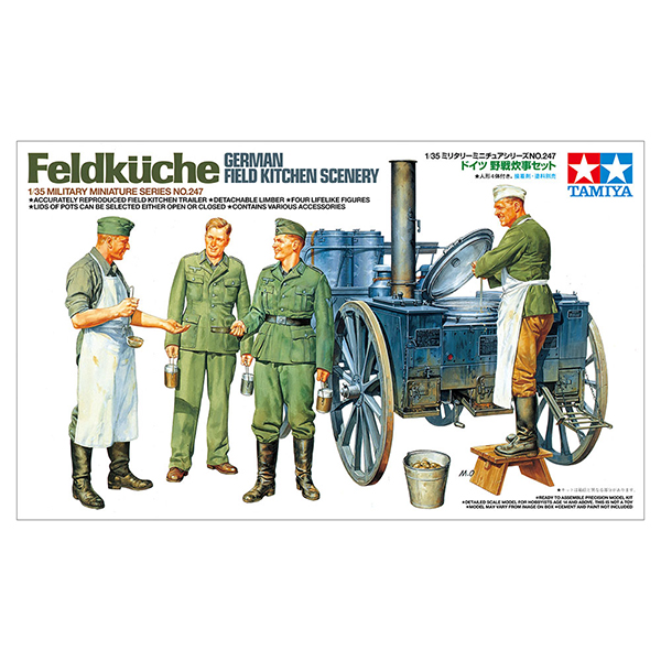 1/35 WWII German Field Kitchen Scenery  :TA35247