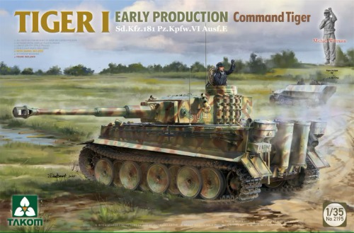 <font color=Blue>1/35 Tiger I Early Production , Command Tiger w/Figure