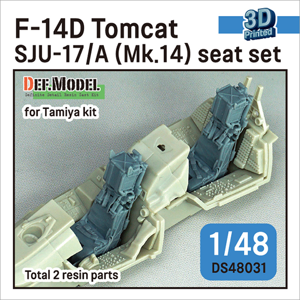 1/48 F-14D Tomcat SJU-17/A (Mk.14) Ejection Seat Set For Tamiya