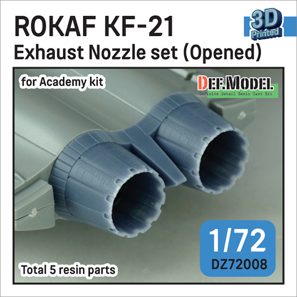 1/72 ROKAF KE-21 Exaust Nozzle Set (Opened) For Academy Kit