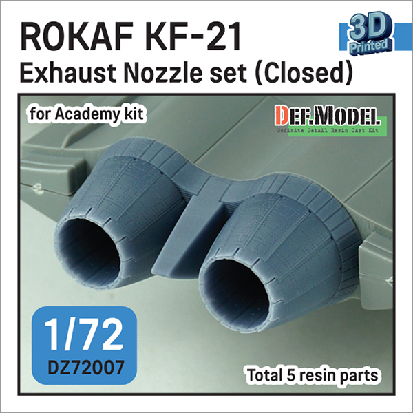1/72 ROKAF KE-21 Exaust Nozzle Set (Closed) For Academy Kit