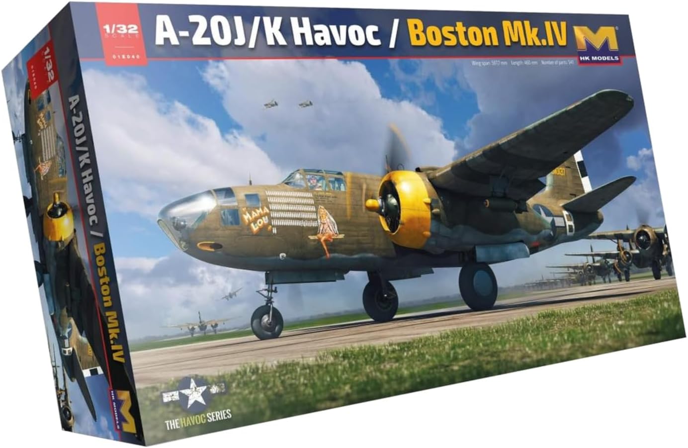 1/32 B-25J/K Havoc Boston MK.IV