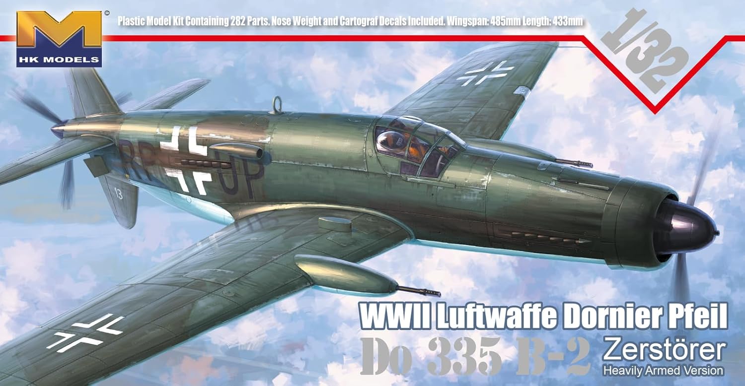 1/32 WWII Luftwaffe Dornier Pfeil Do335 B-2