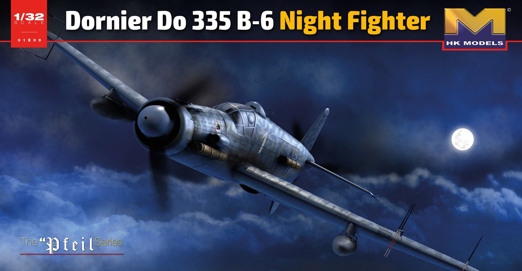 1/32 WWII Luftwaffe Dornier  Do335 B-6 Night Fighter