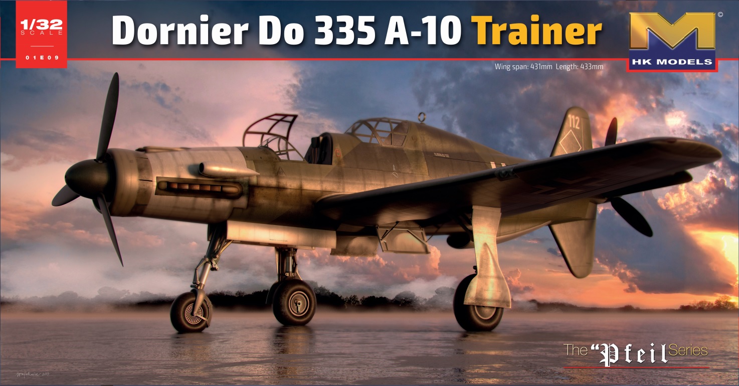 1/32 WWII Luftwaffe Dornier  Do335 A-10 Trainer