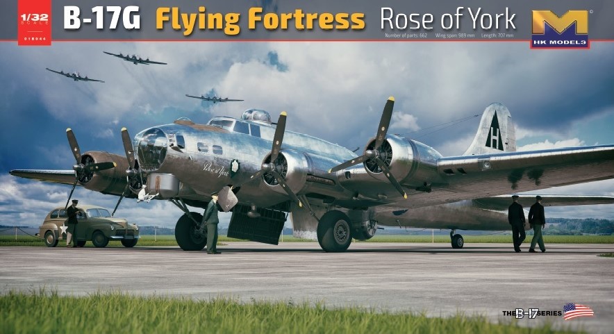 1/32 B-17F Flying Fortress Late Version