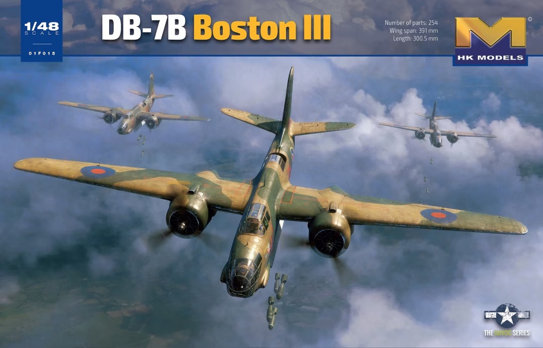 1/48 DB-7B Boston III A-20 Early Version 