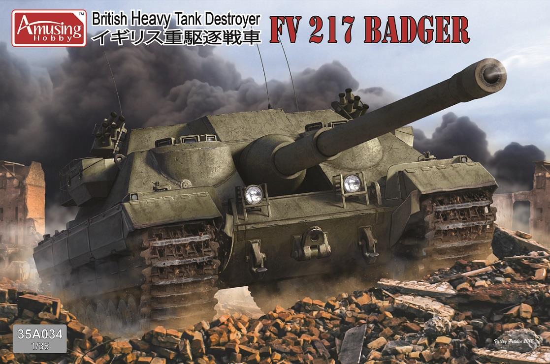 <font color=blue>1/35 FV 217 BADGER, Free Shipping By Air