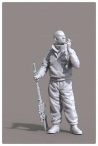 <font color=blue> 1/35 Sniper Figure