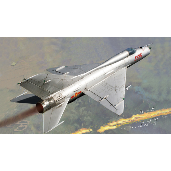 1/144 Russian Air Force Mig-21 Pf Fishbed   :AC12664