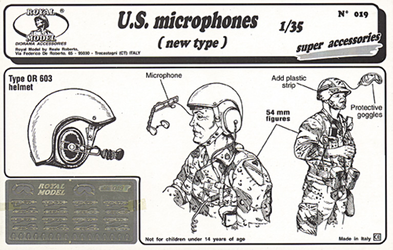 <font color = blue>1/35 U.S. Microphones (New Type) Sale
