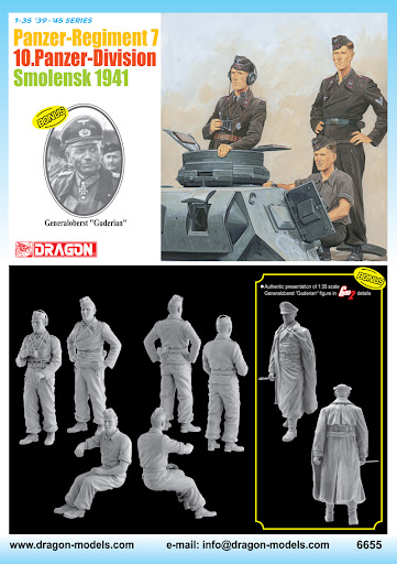 1/35 German Panzer-Regiment 7.10. Panzer-Division Smolemsk 1941