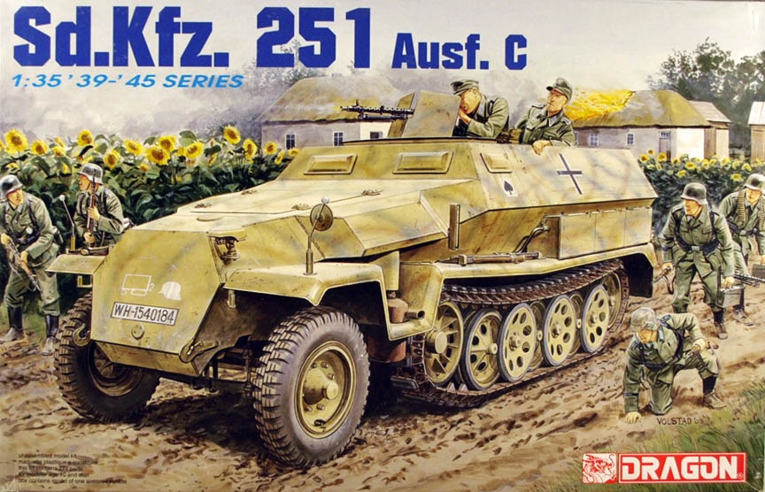 1/35 Sd.Kfz.251 Ausf.C Half Travk