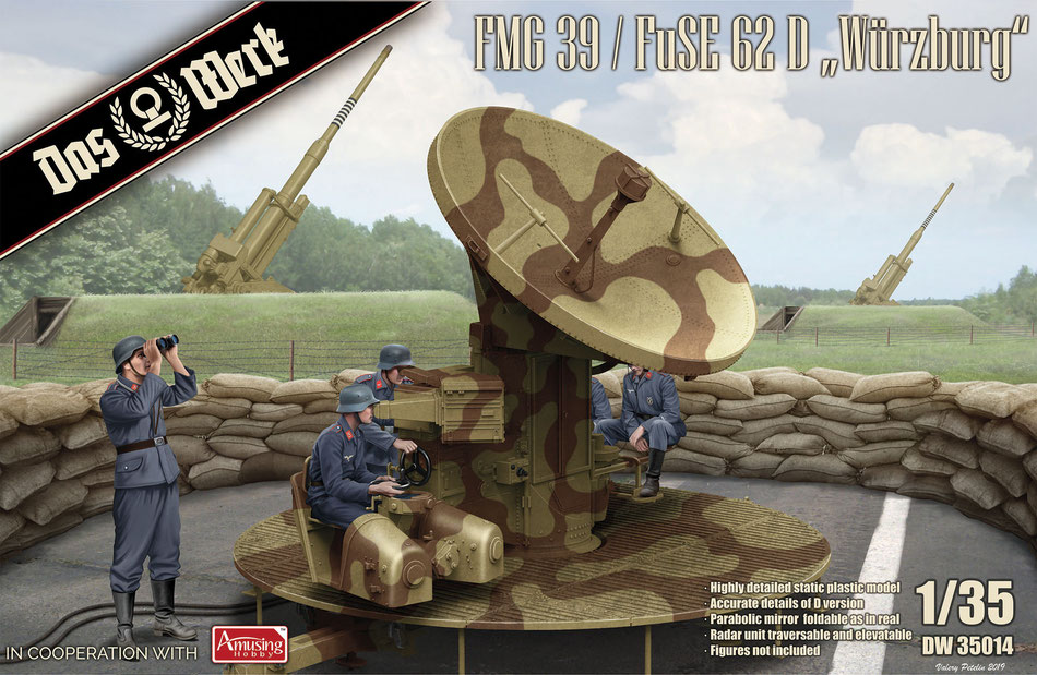 1/35 German WWII FMG39/FuSE 62D Wurzburg