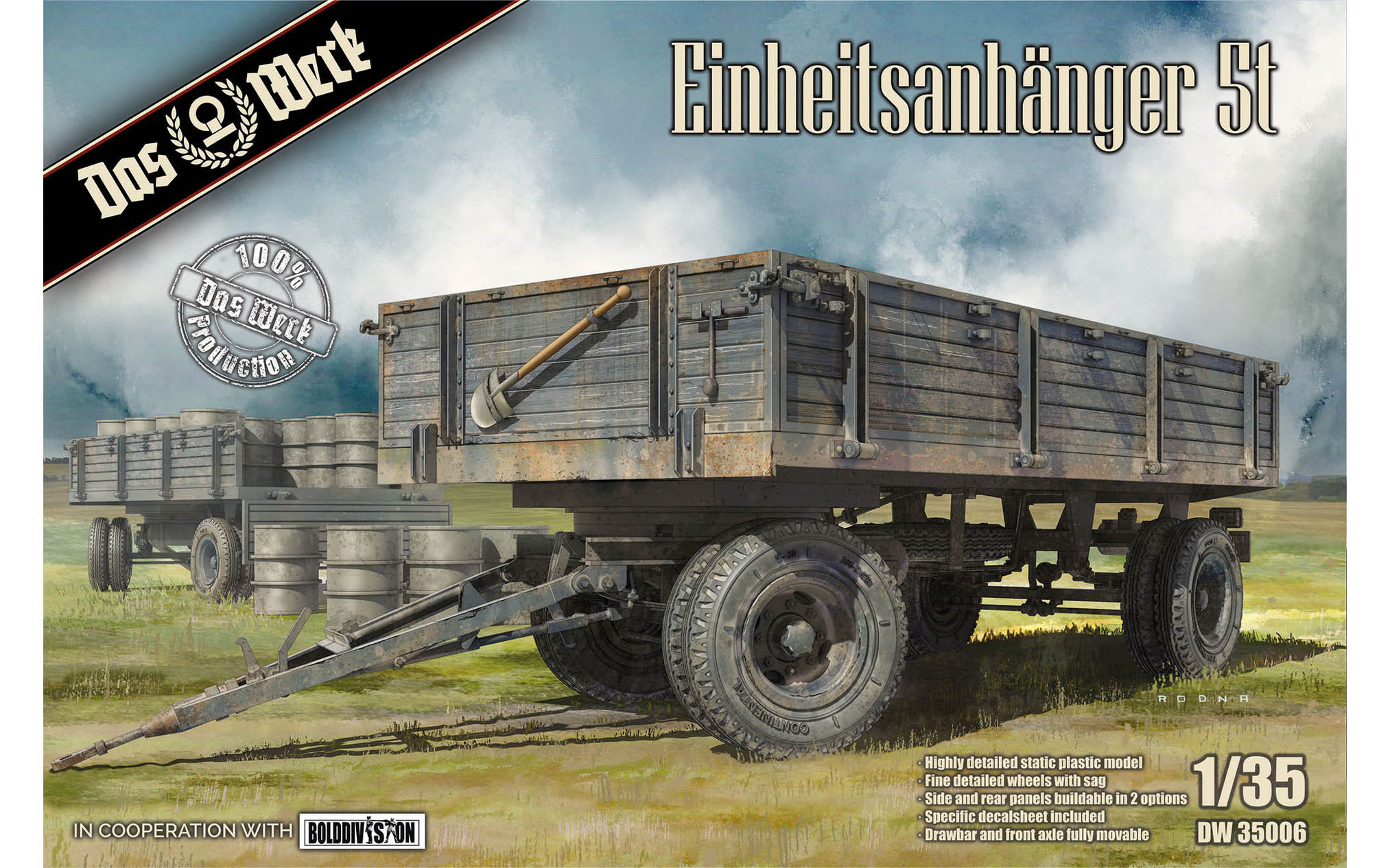 1/35 WWII German Einheitsanhanger 5t