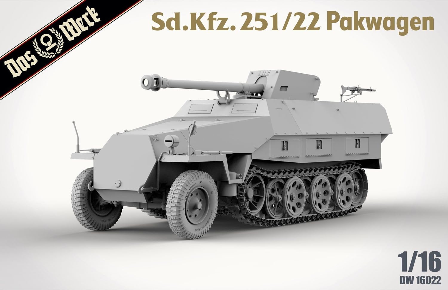 1/35 Sd.Kfz.251/22 Ausf.D Pakwagen