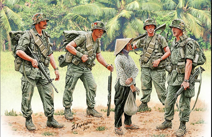 1/35 Patroling Vietnam War Series