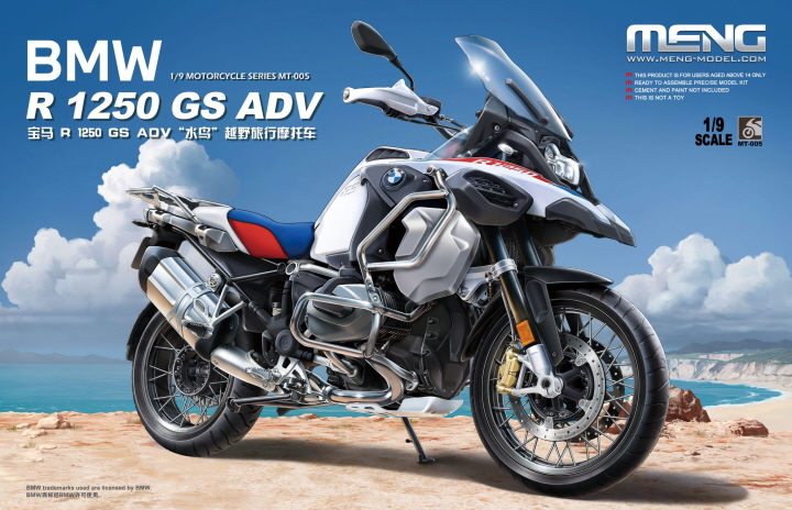 <font color=blue> 1/9 BMW R1250 GS ADV