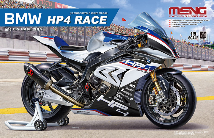 <font color=blue> 1/9 BMW HP4 RACE