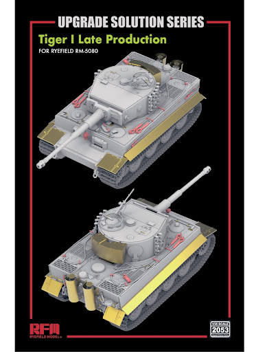  <font color=blue>1/35 Upgrade Solution For Tiger I Late, Free Shipping By Airmail