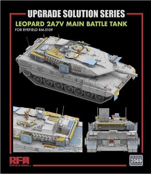  <font color=blue>1/35 Upgrade Solution For Leopard 2A7V , Free Shipping By Airmail