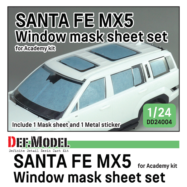 1/24 SANTA FE MX5 Window Mask Sheet Set
