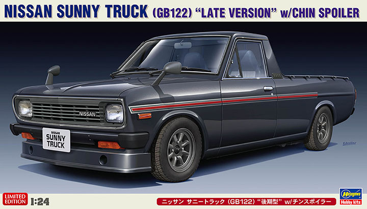 <font color=blue> 1/24 Nissan Sunny Truck Late Version w/Chin Spoiler