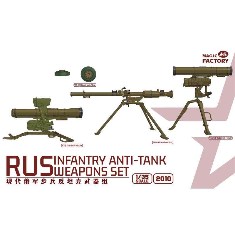 <font color=blue>1/35 Russia Infantry Anti-Tank Weapons Set, Free Shipping By Air
