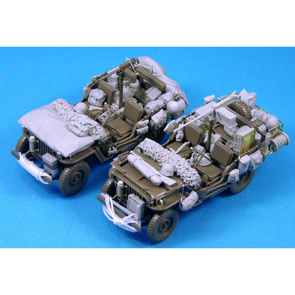 1/35 Willy MB Stowage  Set For 2 Vehicles, Free Shipping By Air