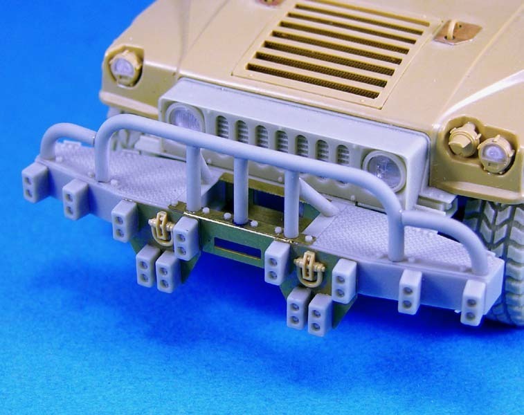 1/35 Humvee IBIS Tek Bumper & Tow Bar, Free Shipping By Air