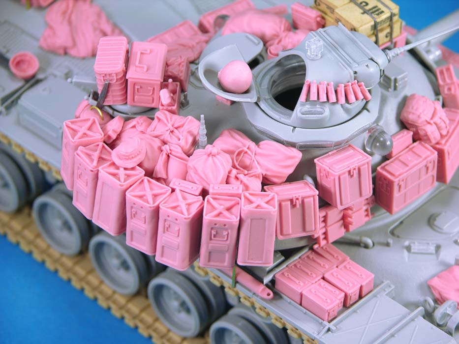 1/35 M48A3 Vietnam Stowage Set II, Free Shipping By Air