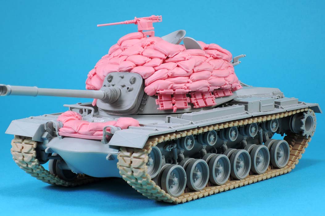 1/35 M48A3 Sandbag Armor Set II, Free Shipping By Air