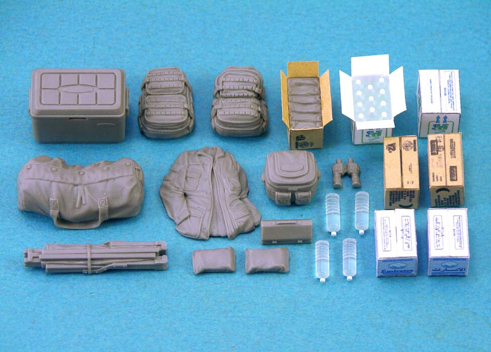 1/35 Leopard C2 (MEXAS) Stowage Set, Free Shipping By Air