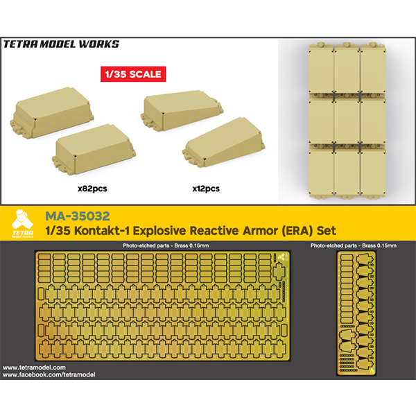1/35 Kontakt-1 Explosive Reactive Armor(ERA) Set